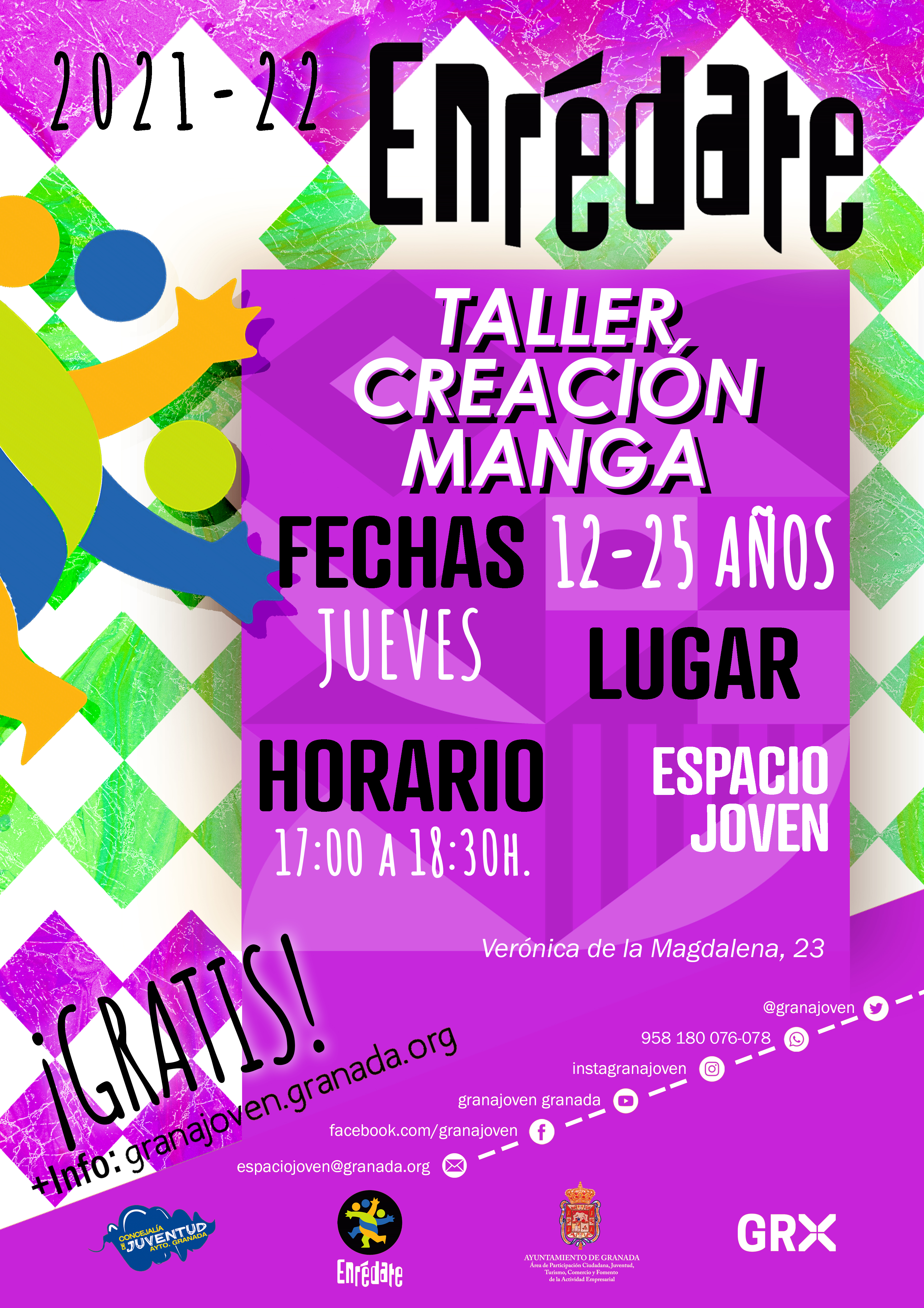 Enredate. Taller de Creacin MANGA -Espacio Joven